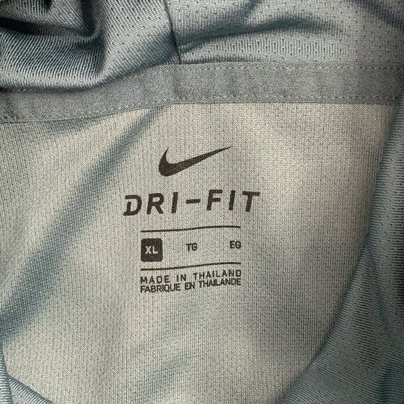 Nike Elite Hoodie Mens XL Gray Dri-Fit Pullover Basketball Top Training 829352 - Picture 7 of 10